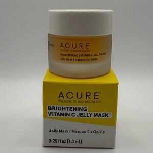 ACURE Brightening Vitamin C Jelly Mask-0.25 floz/7.3ml-New in Box-